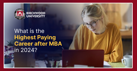 What is the Highest Paying Career after MBA in 2024?