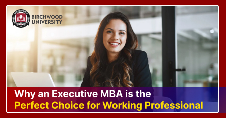 Why an Executive MBA is the Perfect Choice for Working Professionals